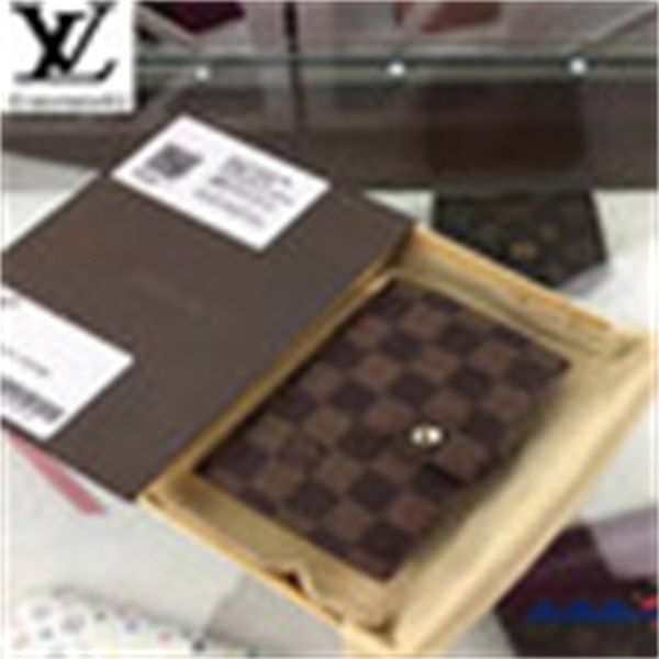 

clutches brand designer evening luxury 7xti compact french wallet wallets n61674damier coin purse chain / card purse holder long wallet key