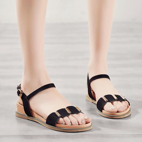 

sandals shoes woman brands luxury sandal women vulcanized with rhinestones white high heels platform girl slipper, Black