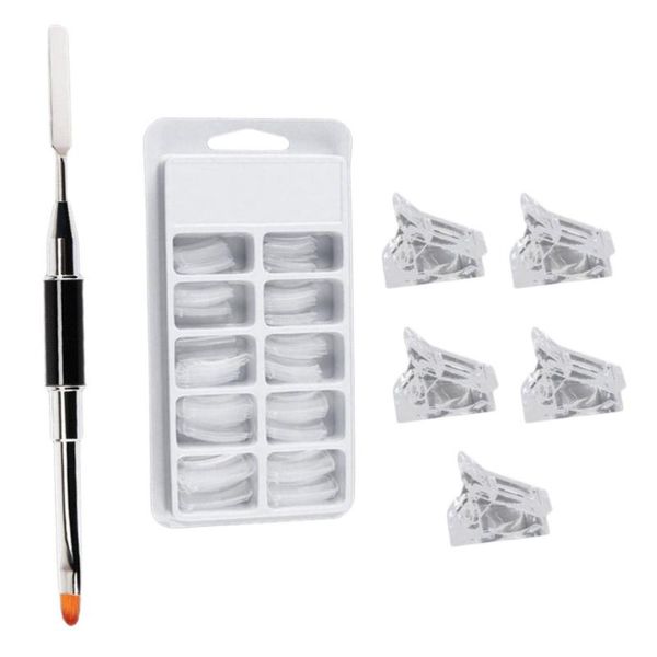 

nail art kits 1 set manicure kit finger extend tips double-headed pens clips