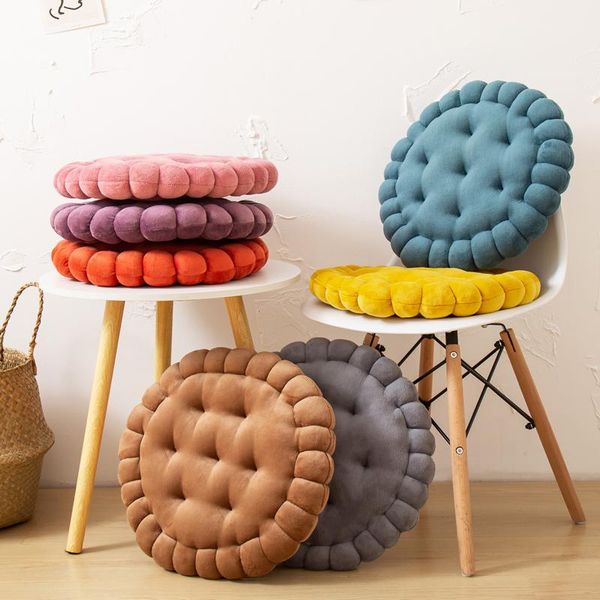 

cushion/decorative pillow round pouf tatami cushion floor cushions soft seat pad throw home sofa chair 42x42cm