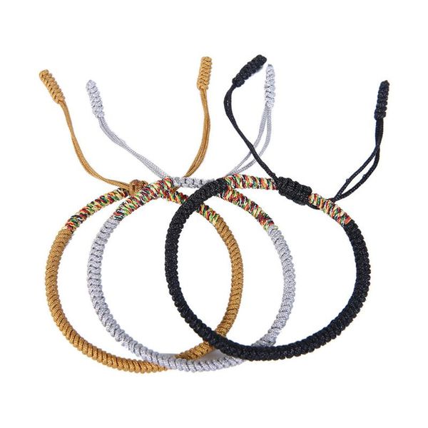 

charm bracelets 3pcs creative bracelet king kong knot handwoven multicolor men and women jewelry gifts fashion bangles classics 7.22, Golden;silver