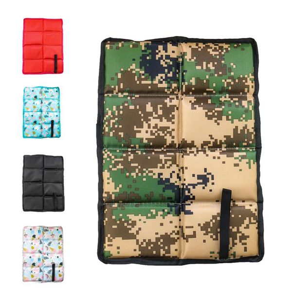 

carpets oxford cloth folding cooling cushion outdoor climbing park moisture-proof and cool wear-resistant can be machine washed