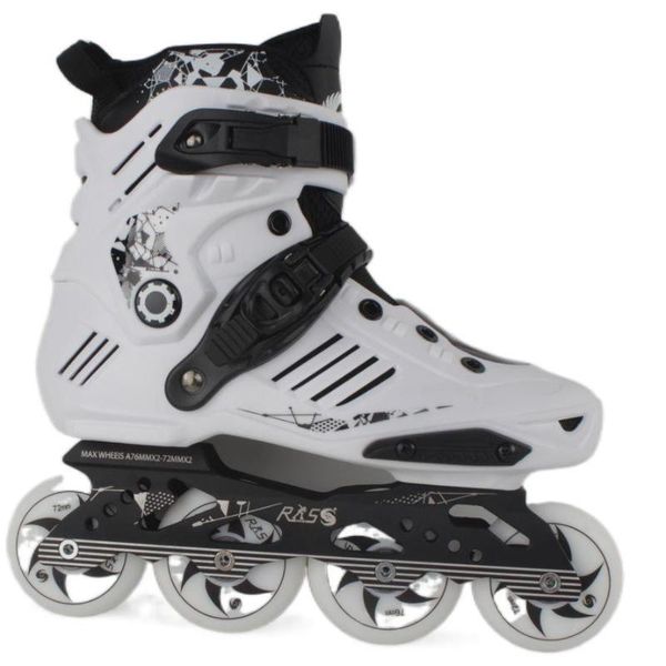 

inline & roller skates 4 wheels pvc flat shoes pu rubber wheel sliding sneakers outdoor training gym sports boys girl women