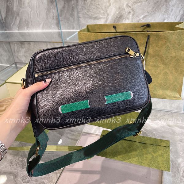 

luxury messenger bag fashion designer men's woman chest bags cowhide wallet