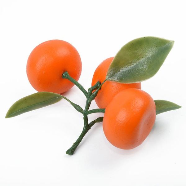 

kitchen artificial tangerine supplies parts display realistic simulated orange