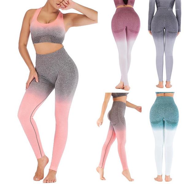 

yoga outfits sfit workout leggings sportswear woman gym 2021 sport women leggins high waist pants active wear1, White;red