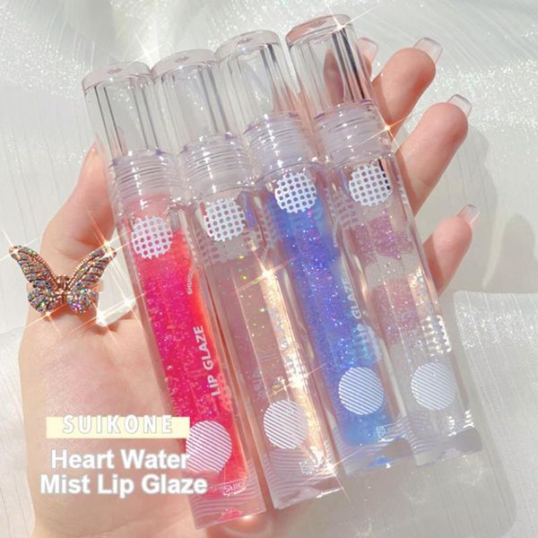 

lip gloss crystal jelly shiny clear mirror glaze liquid lipstick moisturizing lipgloss glitter oil care makeup cosmetic