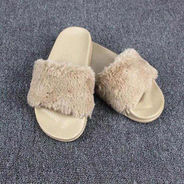 

slippers 2021 fashion winter wool warm indoor holiday vacation casual, Black
