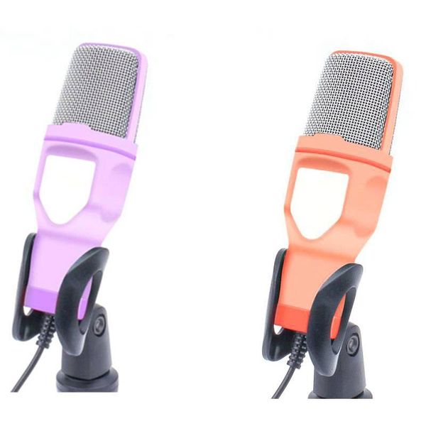 

microphones sf-666 handheld microphone sound studio mic for computer chat pc laptop
