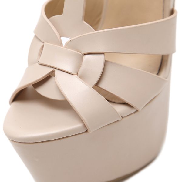 

p2019 eep toe basic super high square heels women sandals solid women shoes casual sandals zapatos mujer 16cm 56y7, Black;white