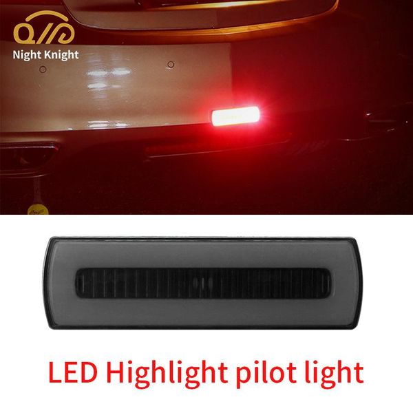 

emergency lights night knight car led double color strobe warning taillight pilot lamps safety rear bumper light third brake lamp