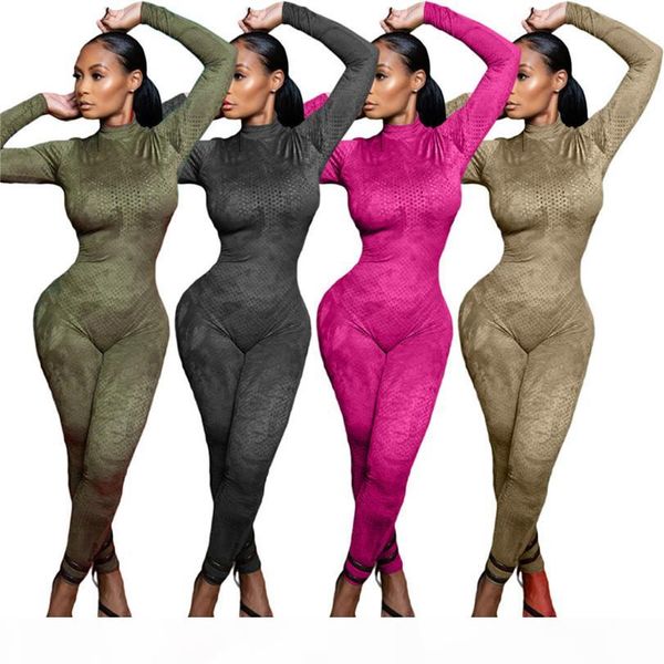 

women 2xl fashion bodysuit mesh jumpsuits long sleeve night club plain leggings solid color rompers fall winter casual clothes 4325, White