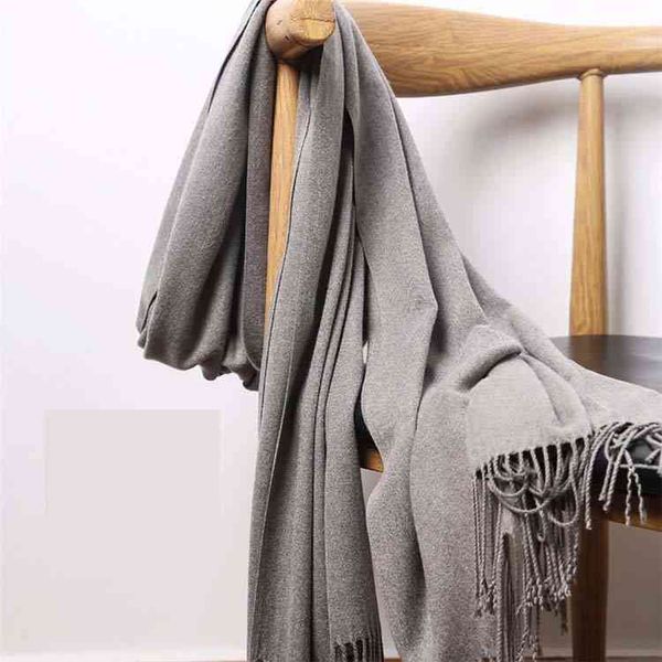 

2021 selling women head scarf pashmina scarf cashmere, Blue;gray