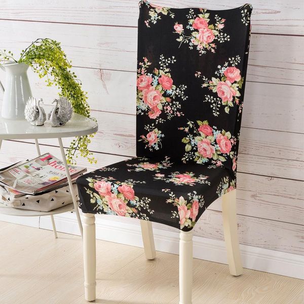 

chair covers decoruhome flower removable stretch spandex elastic cover protector seat for wedding banquet washable