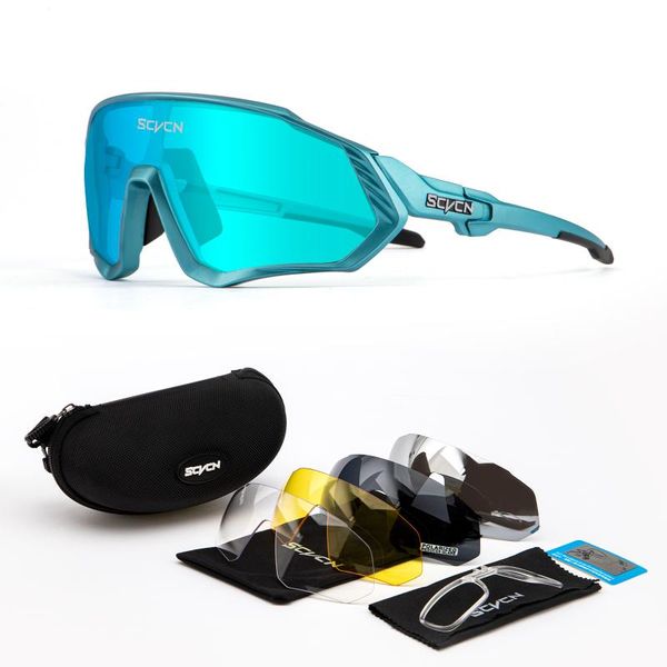 

outdoor eyewear 5 lens polarized cycling glasses men women road bike bicycle mtb goggle sport sunglasses driving fishing uv400