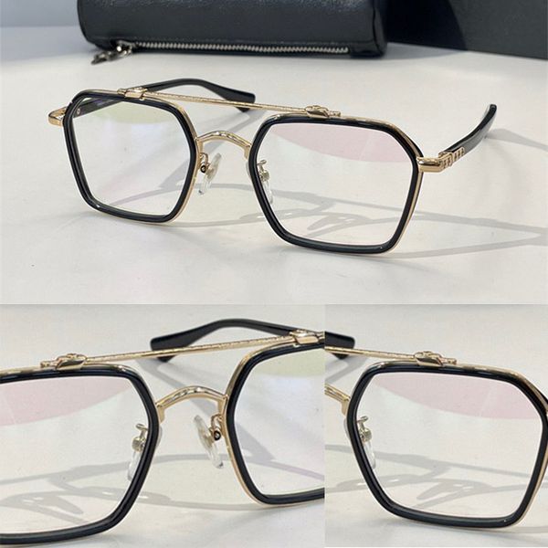 

optical eyeglasses for men and women retro style 8136 anti-blue light lens square plate frame with box, White;black