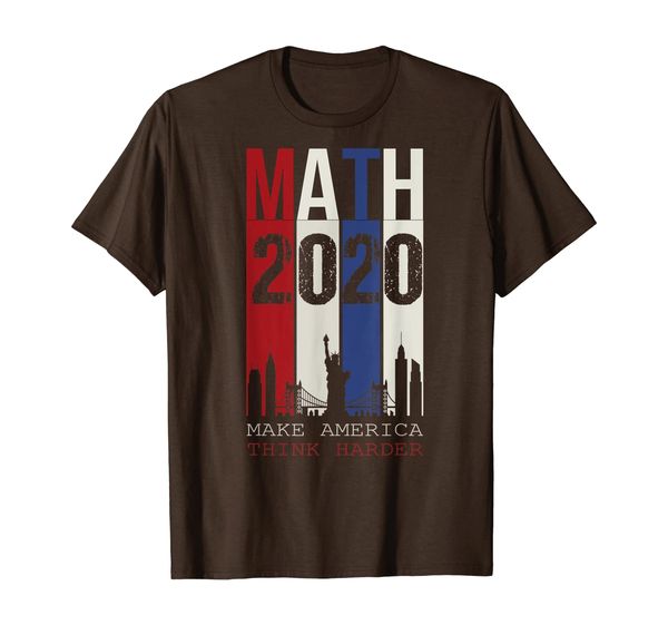 

MATH Make America Think Harder Andrew Yang 2020 campaign T-Shirt, Mainly pictures