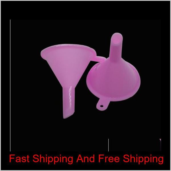 

plastic mini funnels for perfume liquid essential oil filling empty bottle qyluti packing2010