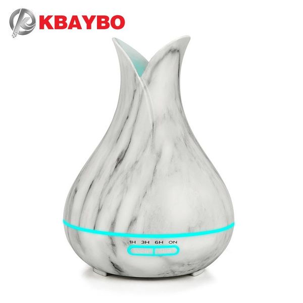 

aroma diffuser essential oil air pupifier ultrasonic air humidifier with 7 color changing led lights for home or office 400ml