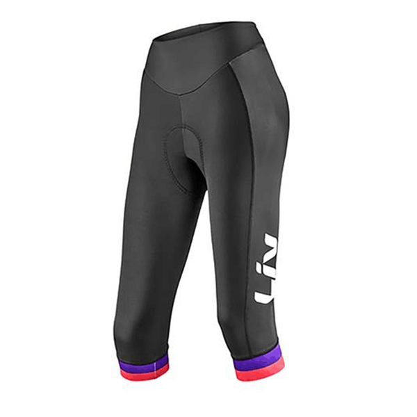 

racing sets liv pantalones de ciclismo transpirables para mujer, culotte largo con almohadilla gel 20d, primavera y 2021pantalÃ³n cropped, Black;blue