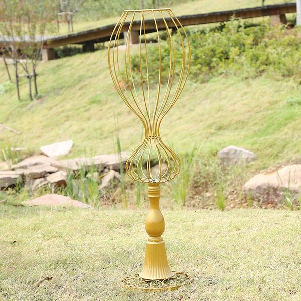 

2021 new mental walkway stand wedding aisle decorations pillar for weddings decor56, White