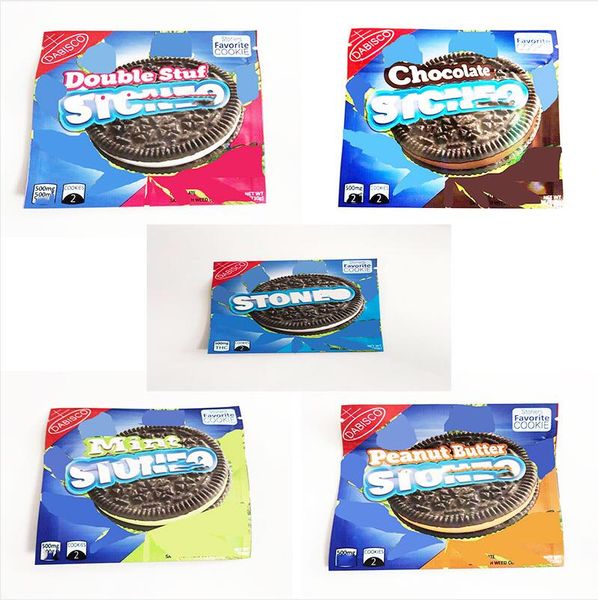 

500mg empty sto neo cookie packaging bags pack resealable edible holographic bag biscuits edibles mylar smell proof sgsg