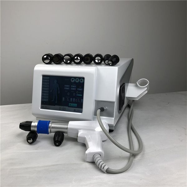 

eswt shockwave therapy machine for chronic headache and neck pain portable megnatic shock wave, shock wave therapy factory supply, Black;white
