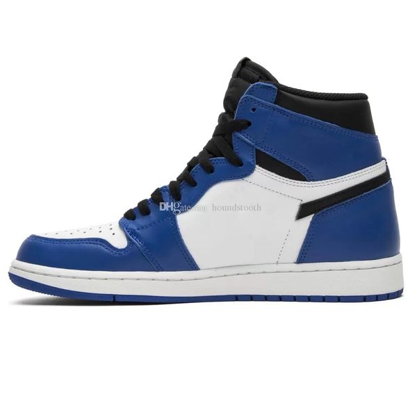 

jumpman 1 high og game royal basketball shoes 1s sneakers 555088 403