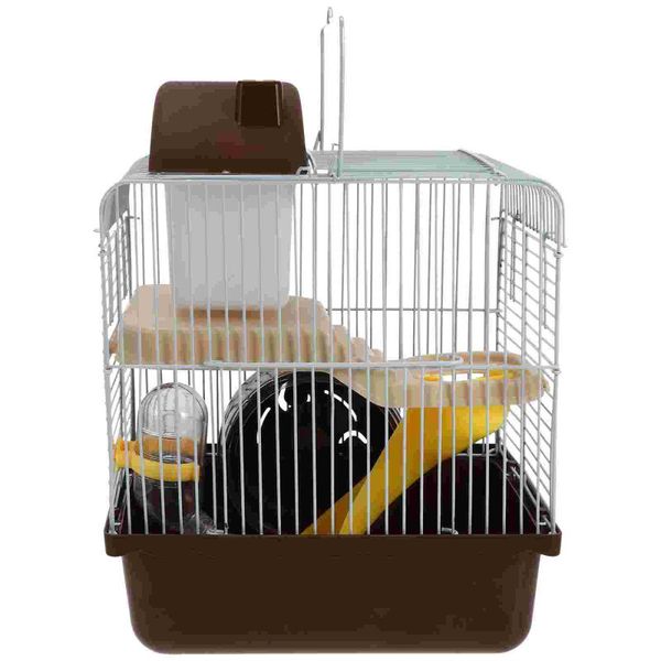 

small animal supplies hamster cage castle luxury double layer nest pet