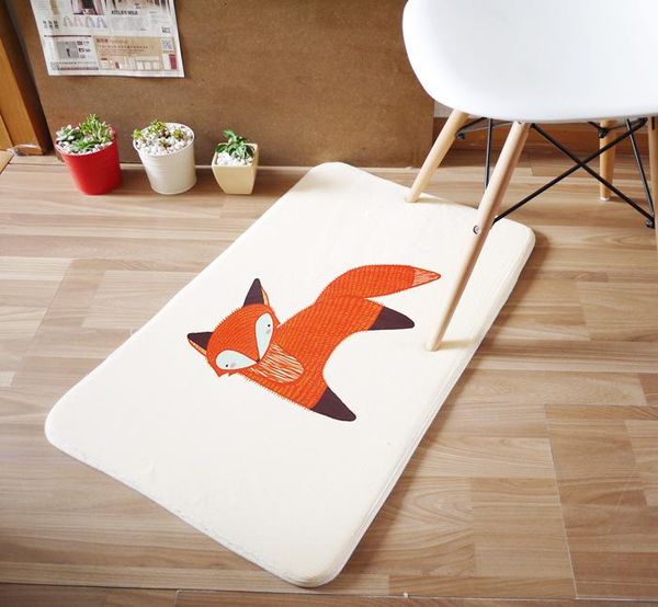 

carpets 50x80cm carpet for living room bedroom rectangle rugs coral velvet suede mats tapetes de cozinha home decoration cute red