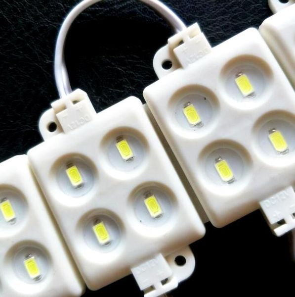 

4leds injection led modules 5630 5730 high brightness backlight light 12v 2.5w waterproof anti-static anti fire abs shell ce