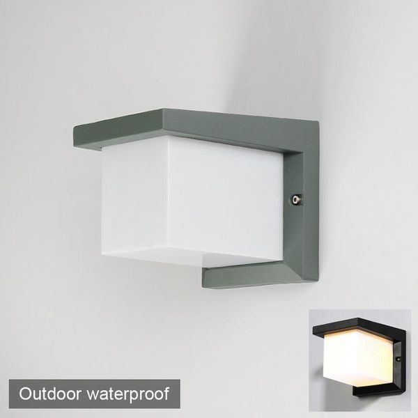 

outdoor wall lamps 2 piece waterproof light lamp sconce led 10w balcony corridor post modern