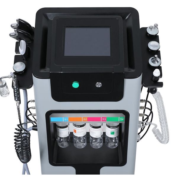 

new arrival skin clean lift rejuvenation multi-function microdermoabrasion facial 9 in 1 skincare water grinding h2o2 bubbles cleaning hydra