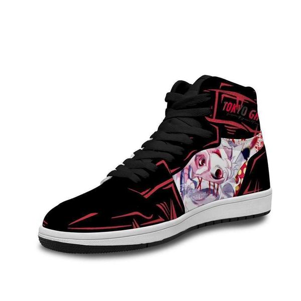 

2021 tokyo ghoul leather basketball shoes ins for women soft trainers sneakers