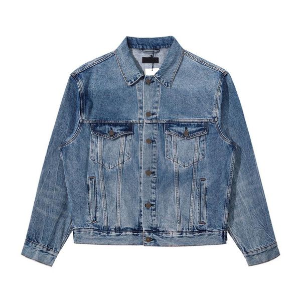 

men's jackets autumn 2021 couples denim casual jacket environmental heavy washing process for both men and women 44-50, Black;brown