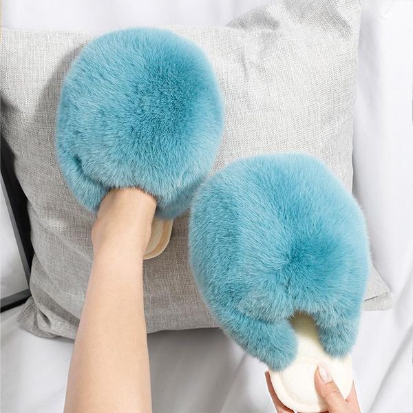 

slippers women ladies plush winter indoor slipper warm comfort home shoes female casual light flat shoe 2021, Black