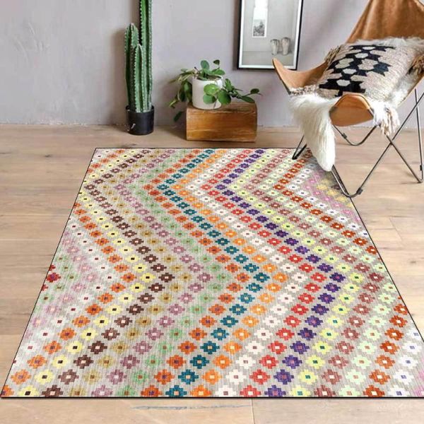 

carpets colour geometric 3d printed for living room bedroom large area rug washable home decorate floor carpet modern parlor mat