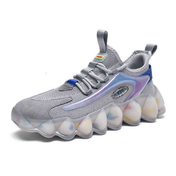 

coconut shoes men's guochao sports -length large air cushion putian elastic shock absorption running increases basketball function