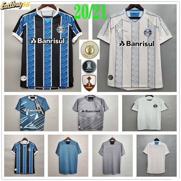 

2020 2021 gremio soccer jerseys douglas diego hailon fernandinho luan giuliano miller everton laghetto custom men woman kids football shirt, Black;yellow