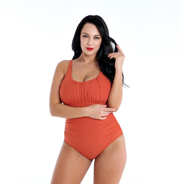 

one-piece suits 2021 plus size swimsuit swimwear for women bikini