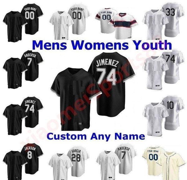 

2020 chicago men women youth white sox 72 carlton fisk #79 jose abreu 45 michael 35 frank thomas stitched 20 21 baseball jerseys, Blue;black