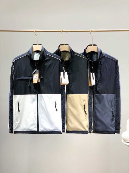 

men's jackets 2021men's spring jacket and autumn contrast craft-style casual outdoor color cardigan with the same style for man wo, Black;brown