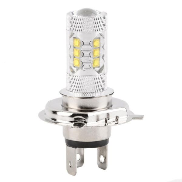 

car headlights h4 dc 12v 80w 6000k led foglight lamp bulbs (white)