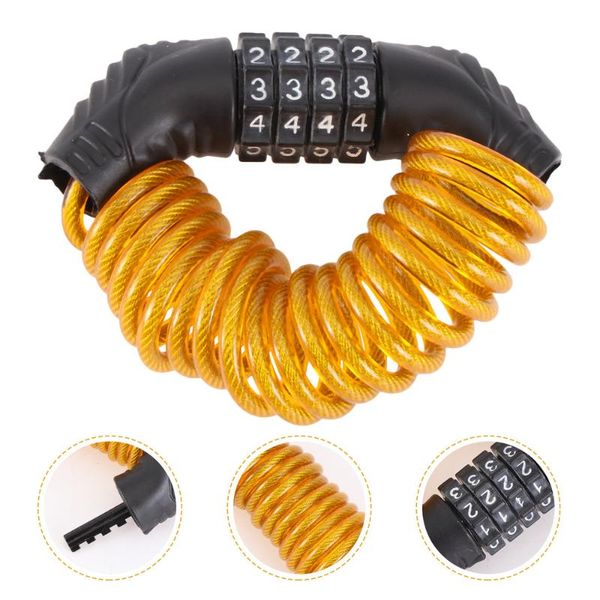 

bike locks digit password lock anti-theft motorbike helmet small