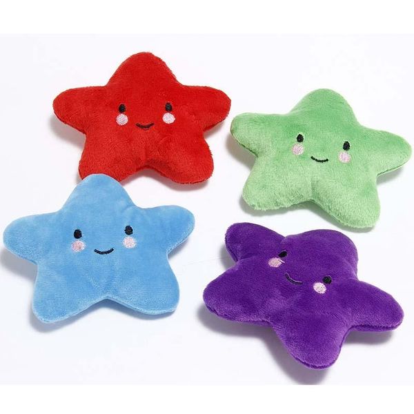 

100pcs puppy dog chew toy pet soft plush squeak toy dog teething chew training squeaking sound toys multiple designs