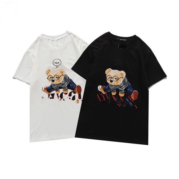 

2021 fashion mens t shirts women man cotton new breathable t shirts men 100% cotton casual women men t-shirts s-2xl, White;black