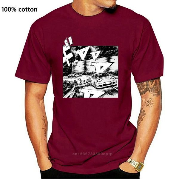 

men's t-shirts men funy t-shirt initial d rx7 vs tshirs women t shirt, White;black