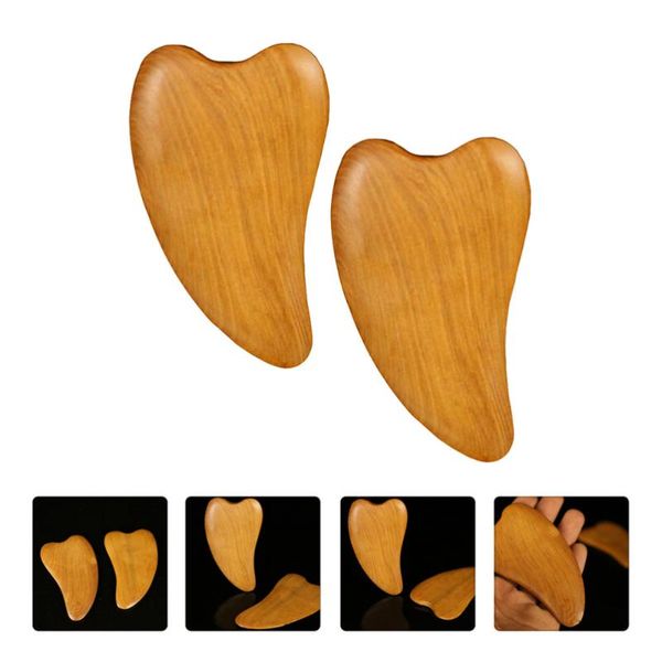 

full body massager 2pcs facial board face scraping tools meridian therapy scraper