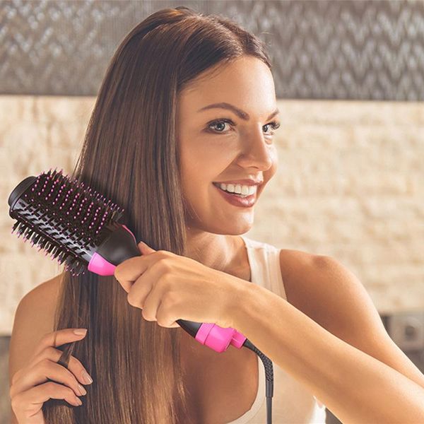 

electric hair brushes dryer brush 3 in 1 air comb straightener har curler
