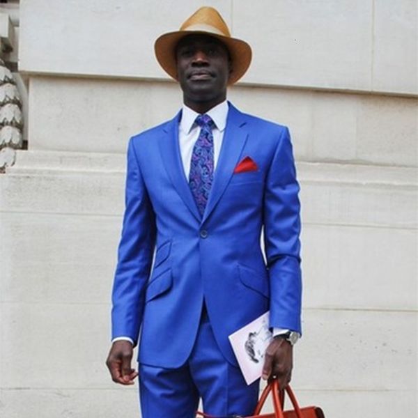 

men's suits & blazers actual blue notch male lapels suits for marriage fashion man groom's clothes tuxedo suit homme fine 1yhv, White;black